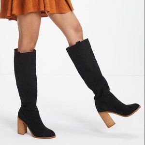 Black Knee High Boots